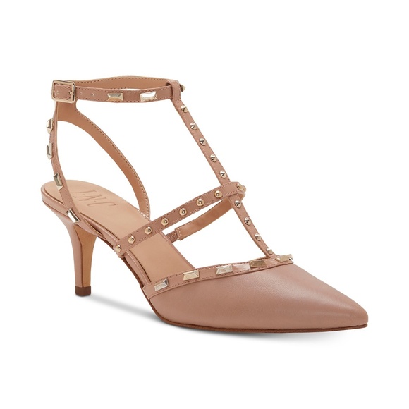 INC International Concepts Shoes - NIB INC Rockstud blush Slingback bridesmaid shoes
